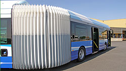 Folding bellows for articulated buses Folding bellows for articulated buses